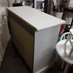 Cream satin pine sideboard - Image 5