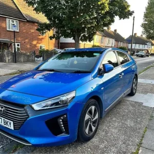 2017 Hyundai Ioniq Hybrid Premium – Blue – Fully Repaired – PCO Ready