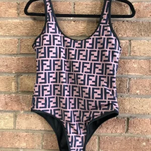 Large Repost Logo Swimming Costume