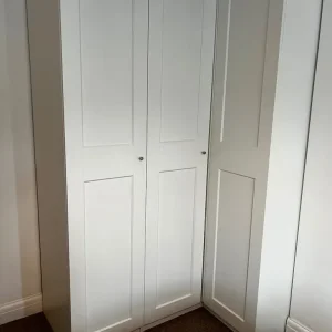 White PAX corner wardrobe - Image 2