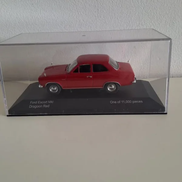 Ford Escort Mk1 Model 1/43 Scale Dragoon Red