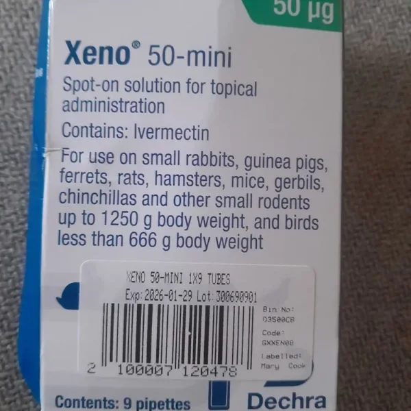 Xeno spot on treatment
