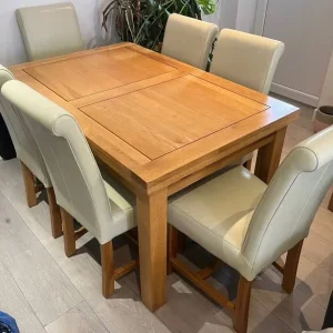 6-10 seater extendable dining table