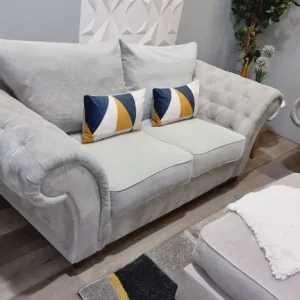 Sofology light grey sofa set 3 piece