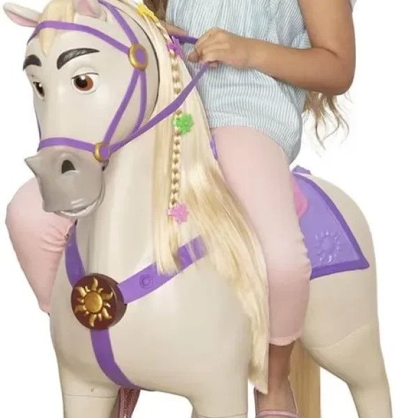 disney playdate rupunzel tangled maximus ride on horse