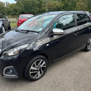 PEUGEOT 108 1.0L Manual Petrol 2018 Black - Image 3