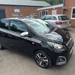 PEUGEOT 108 1.0L Manual Petrol 2018 Black