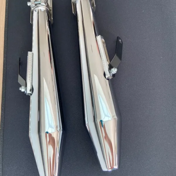 Norman Hyde Silencers for Royal Enfield 650 GT