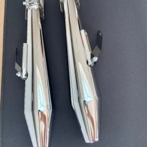 Norman Hyde Silencers for Royal Enfield 650 GT