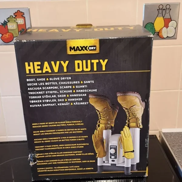Maxx heavy duty wet boots shoe dryer