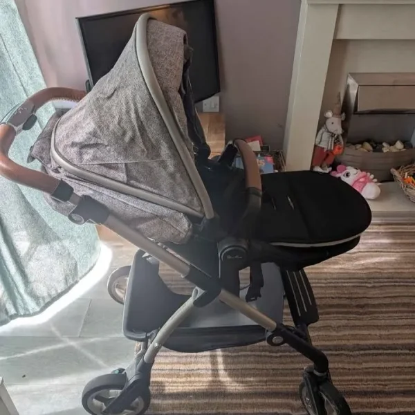 Silver Cross pram and pushchair