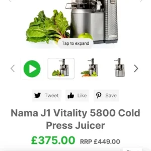 Nama cold press juicer - Image 7