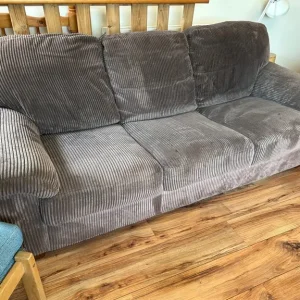 Corner sofa set – 3-seater and 2-seater in corduroy - Image 2