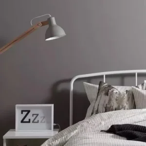 John Lewis white metal small double bed frame and mattress