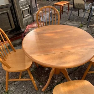 Dining Table and 4 Chairs - Image 2