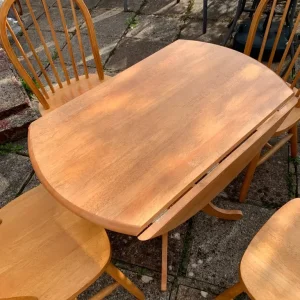 Dining Table and 4 Chairs - Image 3