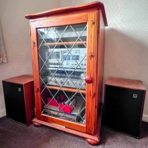1980 Pioneer HiFi Stereo System with Turntable and Speakers - Image 4
