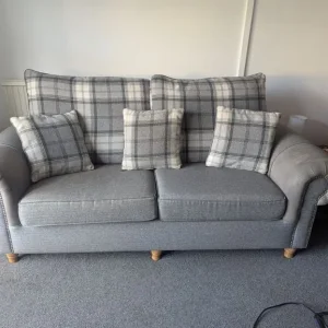 2 seater sofa and armchair - Image 5