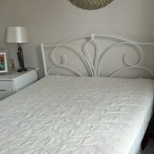 double bed with mattress - Image 3
