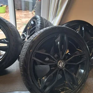 17-inch alloy wheels 5x100 fitment x4 for VW Polo - Image 6