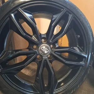 17-inch alloy wheels 5x100 fitment x4 for VW Polo - Image 8