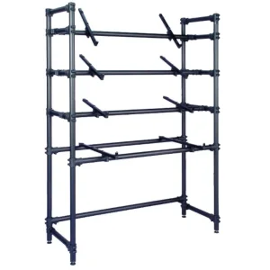 Jaspers Keyboard Rack 170-4-150B with 7 extra holders and cover - Image 4