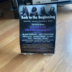 Ozzy Osbourne Black Sabbath Back To The Beginning Concert Programme - Image 2