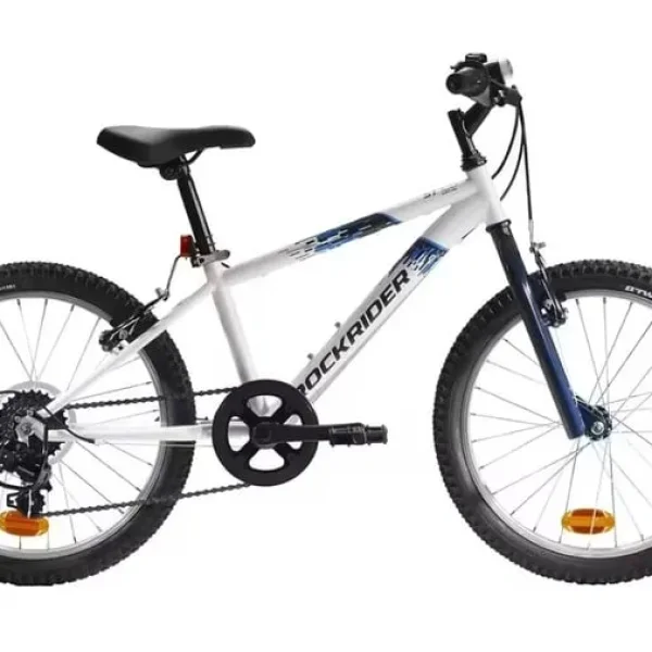 20" Rockrider ST120 6-speed steel kids hybrid bike – serviced and ready to go