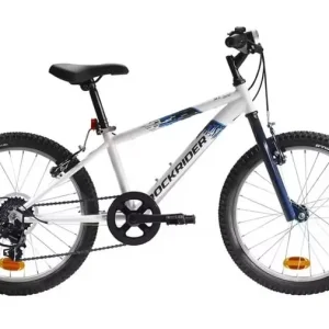 20" Rockrider ST120 6-speed steel kids hybrid bike – serviced and ready to go
