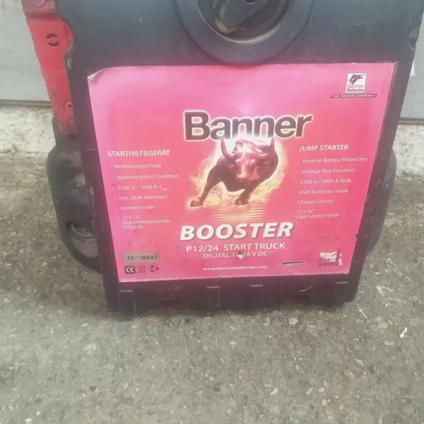 Banner booster pack 12v/24v