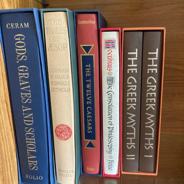 Folio society collection of books