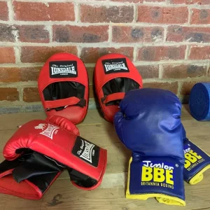 Lonsdale Punchbag with Gloves and Training Pads - Image 4