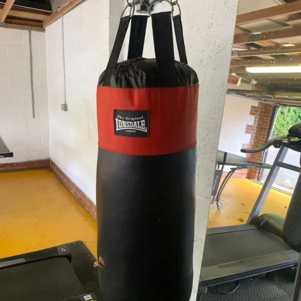 Lonsdale Punchbag with Gloves and Training Pads