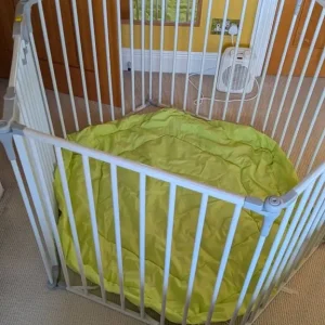 Hauck Babypark 6-sided playpen with play mat - Image 2
