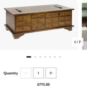 Laura Ashley Garrat coffee table - Image 2