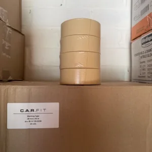 24 rolls of masking tape in a box good for automotive decorators diy enthusiasts