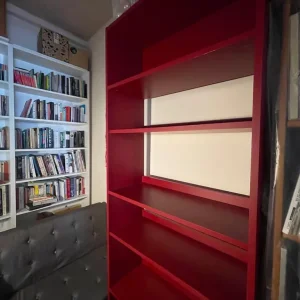 FREE - Lovely red Ikea bookcase - Image 2