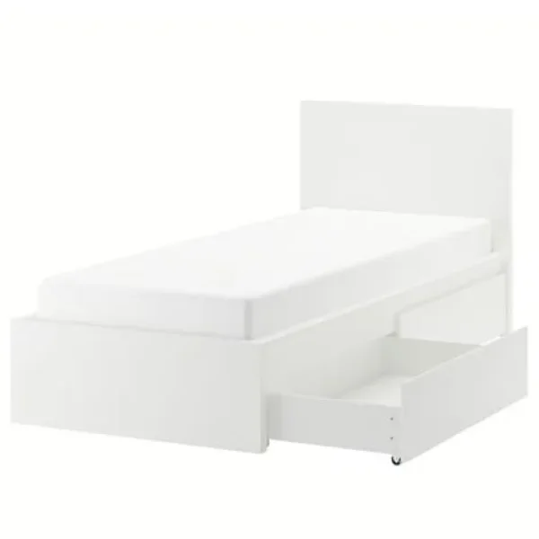 single bed with matress