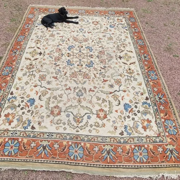 Early 20th Century Persian Tabriz Northern Iranian Style Country House Rug