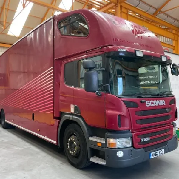SCANIA P230 18 TONNE 4X2 REMOVAL/BOX TRUCK - 2013 - MK62 KEJ