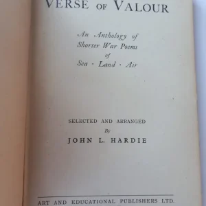 Verse of valour: an anthology of shorter war poems - Image 2
