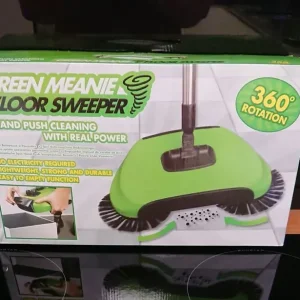 Floor sweeper with stainless steel bar and 3 brushes
