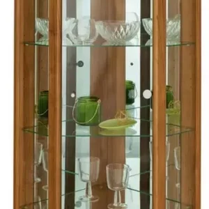 Glass Corner Display Cabinet - Image 4