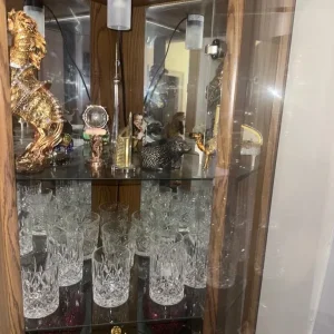 Glass Corner Display Cabinet - Image 8