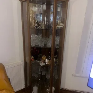 Glass Corner Display Cabinet