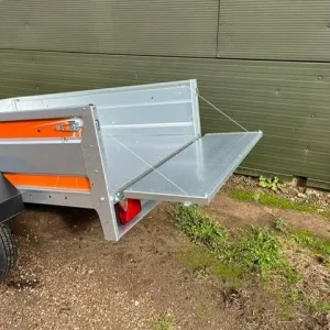 ERDE 193 Tipping Trailer with Flat Cover - Image 2