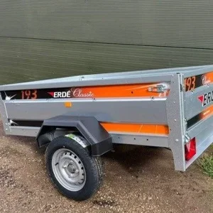 ERDE 193 Tipping Trailer with Flat Cover - Image 3