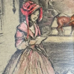 Various vintage prints, notice frames, picture frames and art - Image 4