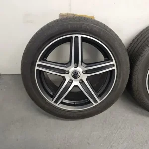 18" 5x120 VW T5 T6 Alloy Wheels with Tyres for Transporter Van Camper - Image 2