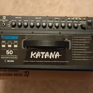 Boss Katana 100 Mk1 Amplifier Head with New Airstep KAT Foot Controller - Image 3
